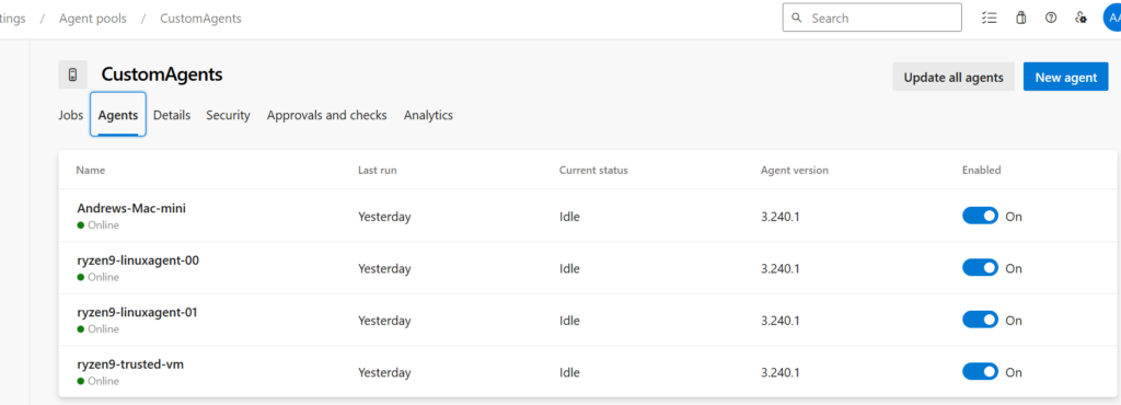 How to set up custom Azure Pipelines agents – JMPInline